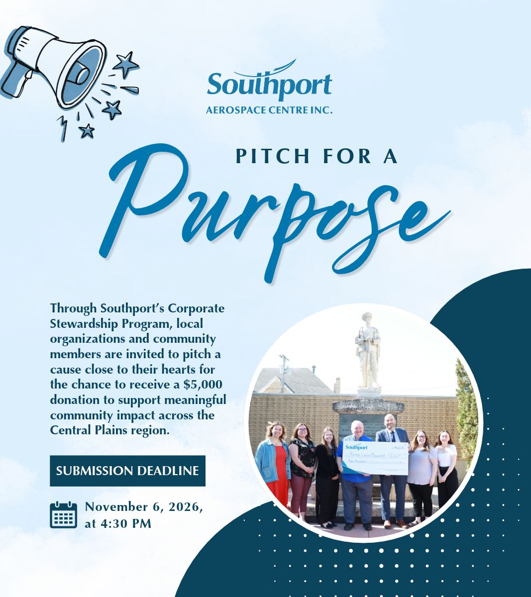 Pitch for a Purpose